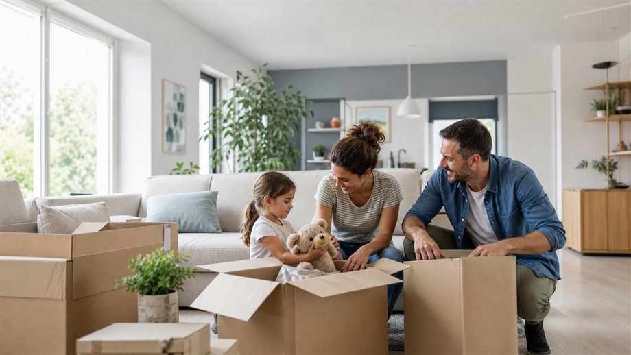 Famiglia in casa per coperture abitazione e responsabilità civile