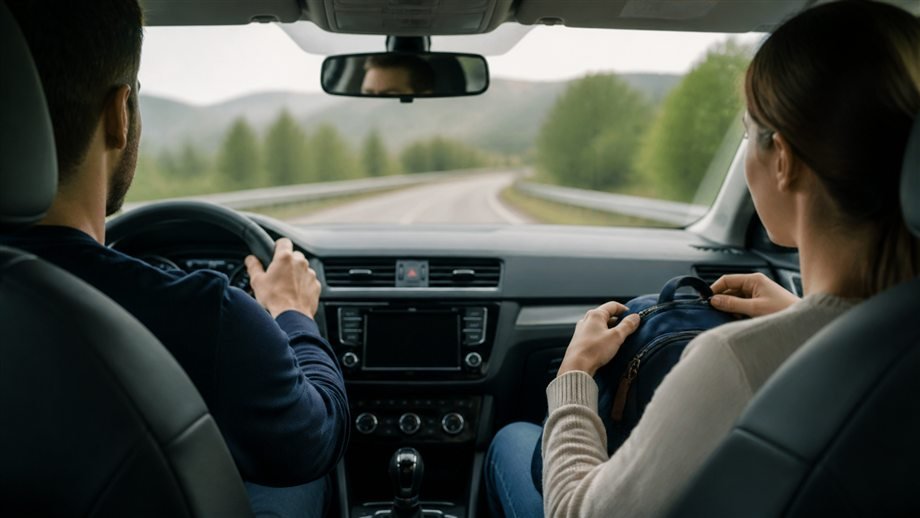 Viaggio in auto per la consulenza su RC Auto e moto